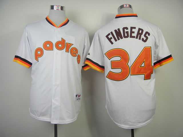 San Diego Padres #34 Fingers White 1984 Mitchell And Ness Throwback Stitched MLB Jersey Sanguo,We sell and wholesale San Diego Padres #34 Fingers White 1984 Mitchell And Ness Throwback Stitched MLB Jersey Sanguo on line form chian!